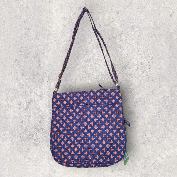 Vera Bradley Collegiate Crossbody - University of Virginia - Navy Blue - NWT - Picture 3 of 8